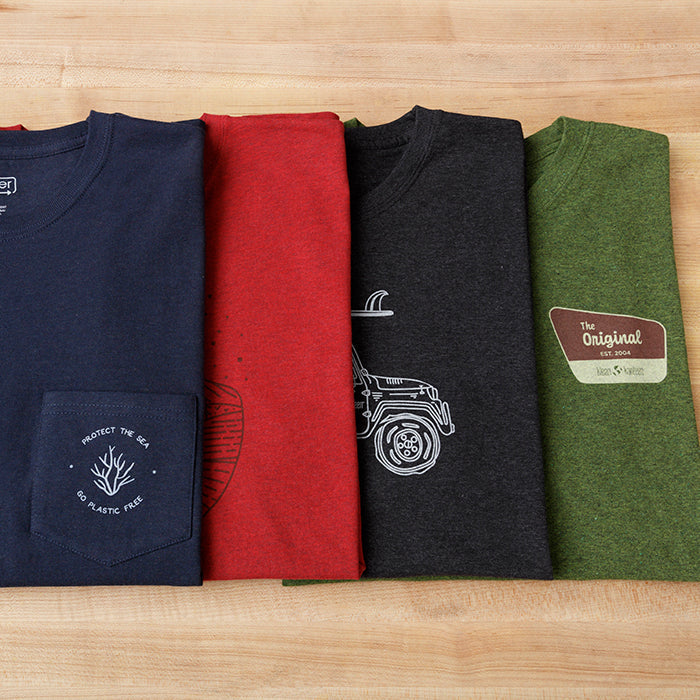 public-lands-t-shirt-z5 klean_shirt_all_designs_outlayed_lifestyle.jpg